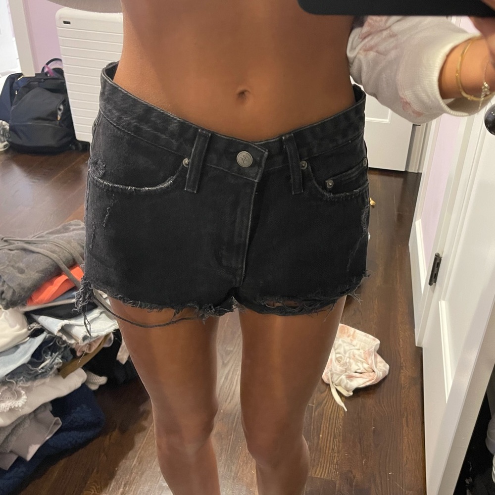 Lovers and Friends Black Jean Shorts!